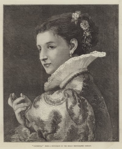 Giacometta (gravür) by English School