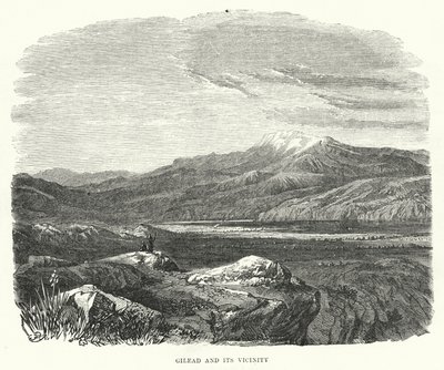 Gilead ve Çevresi (gravür) by English School