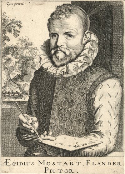 Gillis Mostaert, Flanders ressamı by English School