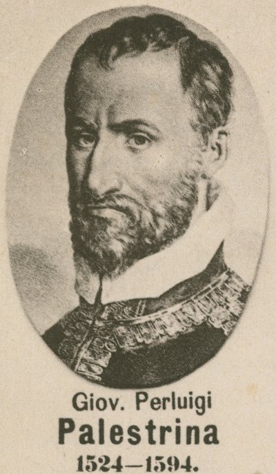 Giovanni Pierluigi da Palestrina (gravürler) by English School