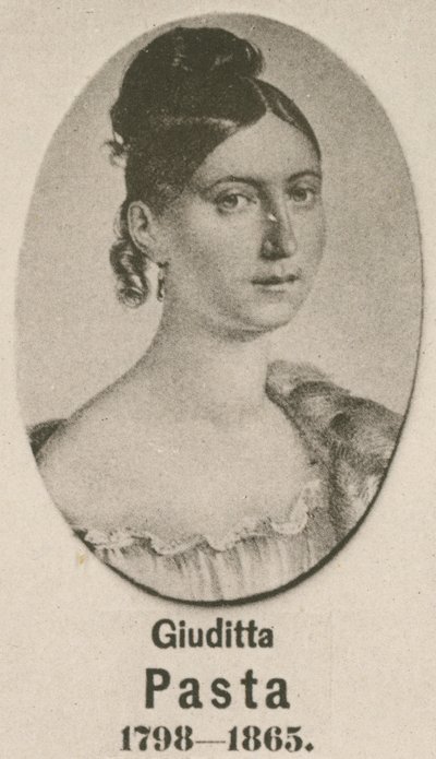 Giuditta Makarna (gravür) by English School