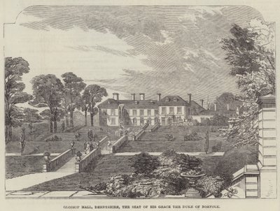 Glossop Hall, Derbyshire, Majesteleri Norfolk Dükü