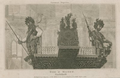 Yecüc ve Mecüc, Guildhall, Londra by English School