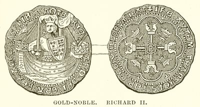 Altın-Asil. II. Richard by English School