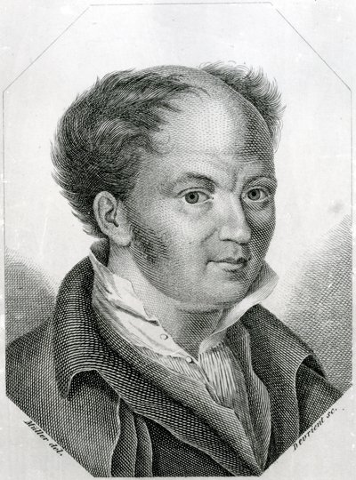 Gottfried Weber (1779-1839) (gravür) by English School