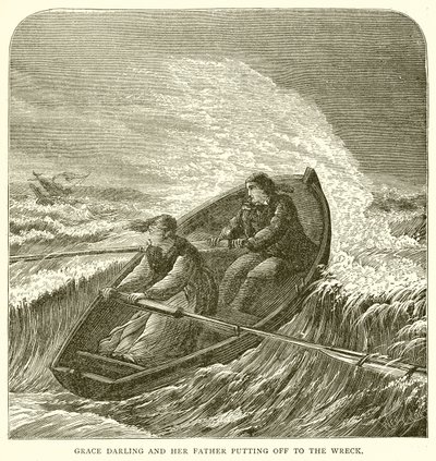 Grace Darling ve Babası Enkaza Çıkıyor by English School