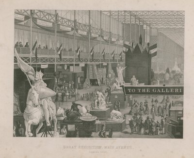 Büyük Sergi, Ana Cadde, batıya bakıyor by English School