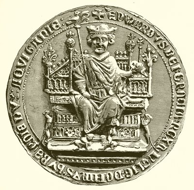 Büyük Edward Mührü I by English School