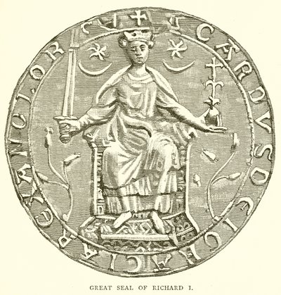 I. Richard'ın Büyük Mührü by English School
