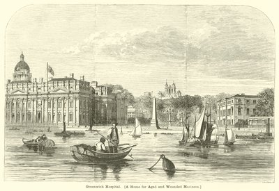 Greenwich Hastanesi, Yaşlı ve Yaralı Denizciler Evi by English School