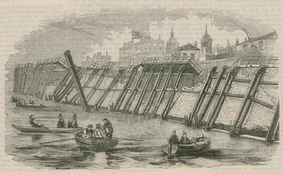düşüşten sonra Greenwich İskelesi by English School