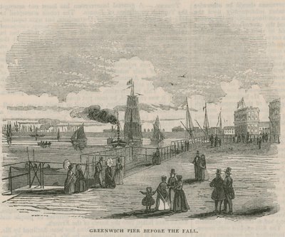 Greenwich İskelesi düşmeden önce by English School