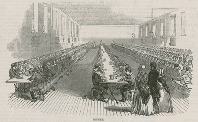 Greenwich Kraliyet Hastanesi Okulları; Akşam yemeği by English School