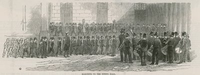 Greenwich Kraliyet Hastanesi Okulları; Yemek salonuna yürüyüş by English School