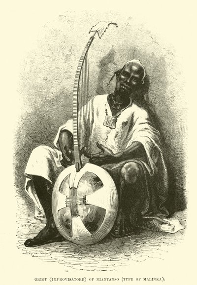 Niantanso Griot (Doğaçlamacı), Malinka tipi by English School