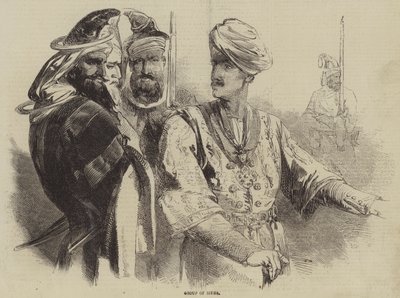 Sihler grubu (gravür) by English School