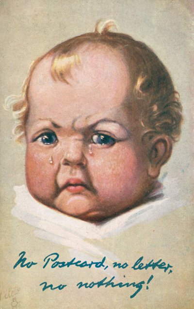 Huysuz bebek ağlıyor (renkli taş) by English School