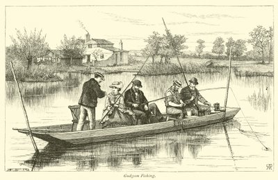 Gudgeon Balık Tutma by English School