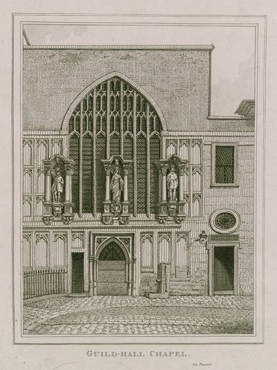 Guildhall Şapeli, Londra by English School