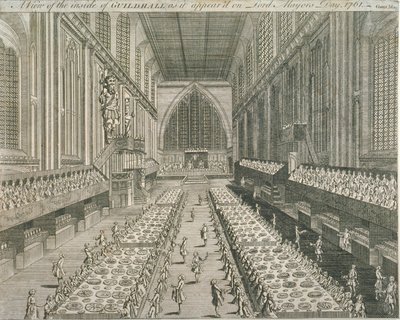 Guildhall, Beyefendiler Dergisi, 1761 by English School