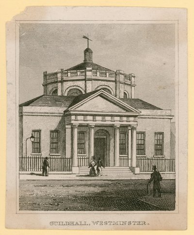 Guildhall, Westminster, Londra by English School