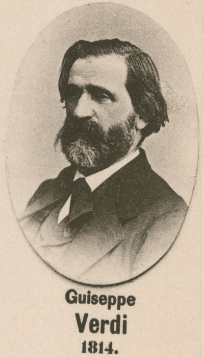 Giuseppe Verdi (gravür) by English School