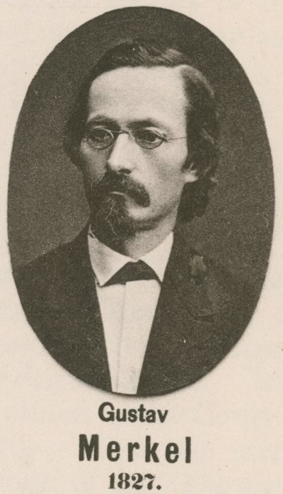 Gustav Merkel (gravür) by English School