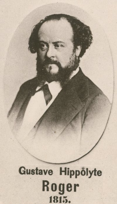 Gustave Hippolyte Roger (gravür) by English School
