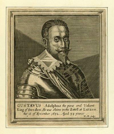 Gustavus Adolf by English School