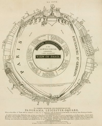 Paris, Panorama, Leicester Square, Londra