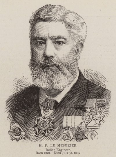HP Le Mesurier (gravür) by English School