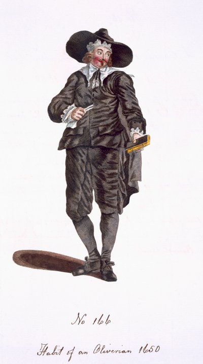Bir Oliver'ın Alışkanlığı, 1650 by English School