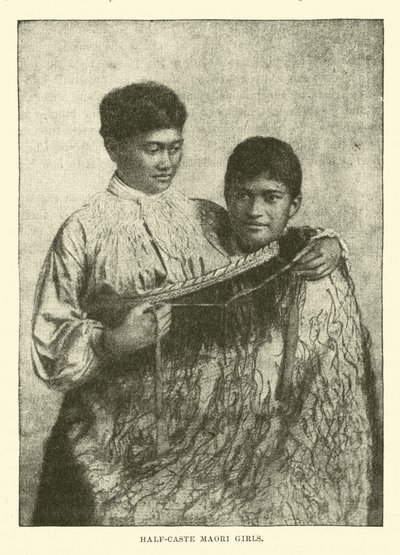 Yarı Kast Maori Kızları by English School