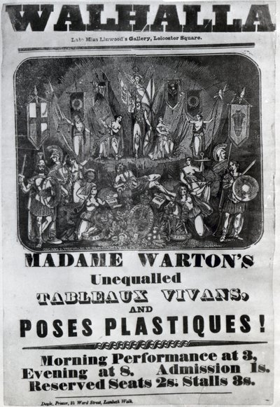 Handbill advertising 