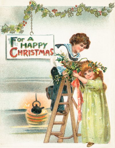 Asılı Noel Süslemeleri, Noel Kartı by English School