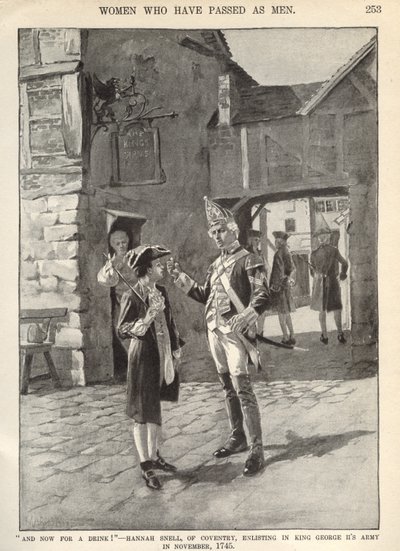 Hannah Snell, Kral II. George
