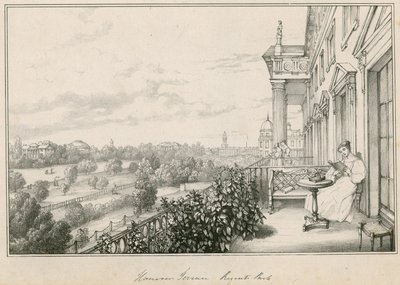 Hannover Terası, Regents Park, Londra by English School