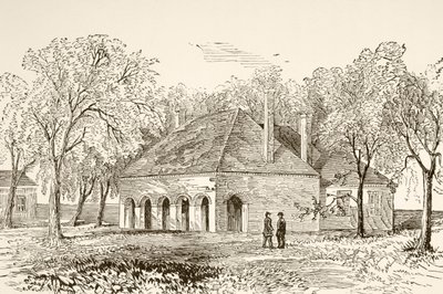 Hannover Adliyesi, Virginia (litho) by English School