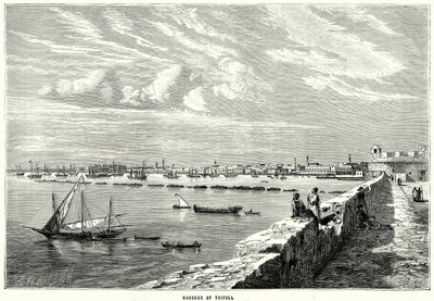 Trablus Limanı (gravür) by English School