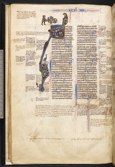 Harley 3487, f.22v Tarihli baş harfi 
