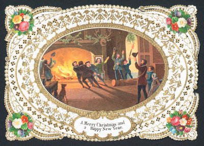 Ateş için Günlükleri Taşımak, Noel Kartı by English School