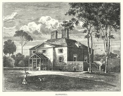Hawkhill (gravür) by English School