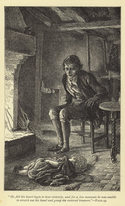 Kalbinin şiddetle çarpmaya başladığını hissetti ve birkaç dakika için elini uzatamadı ve restore edilmiş hazineyi kavrayamadı. by English School