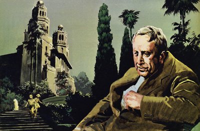 Hearst, San Simeon'da devasa, abartılı bir ev inşa etti by English School