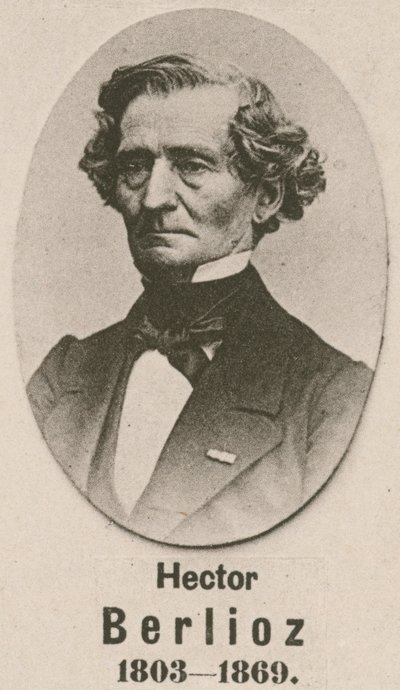 Hector Berlioz (gravür) by English School