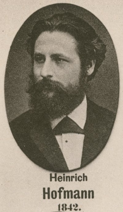 Heinrich Hofmann (gravür) by English School