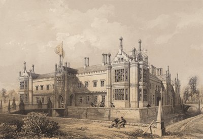 Helmingham Salonu, Suffolk by English School