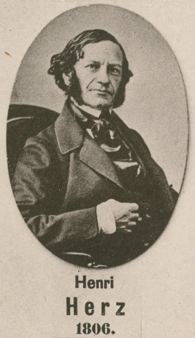 Henri Herz (gravür) by English School