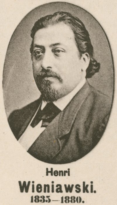 Henri Wieniawski (gravür) by English School