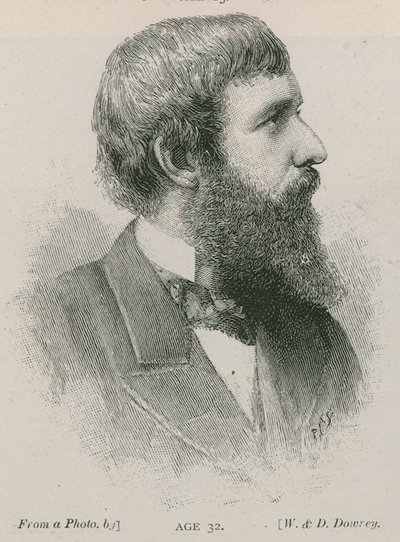 Henry Arthur Jones, oyun yazarı, 32 yaşında by English School